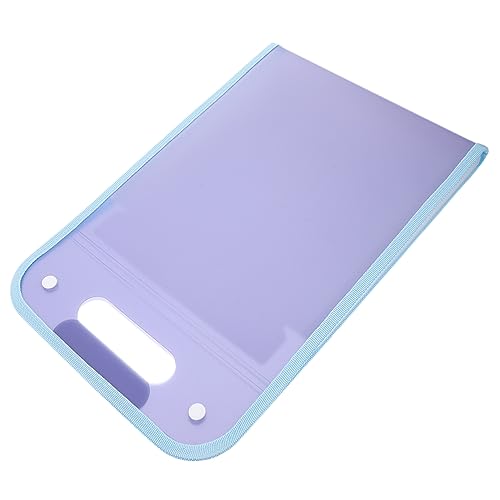 SHINEOFI Tragbare Orgel tasche Aufbewahrungstasche für Dokumente Datei Aktentaschen fürs Büro office organizer büro organizer erweiterbare Ordner für Dokumente Büroordner Polyester Violett von SHINEOFI