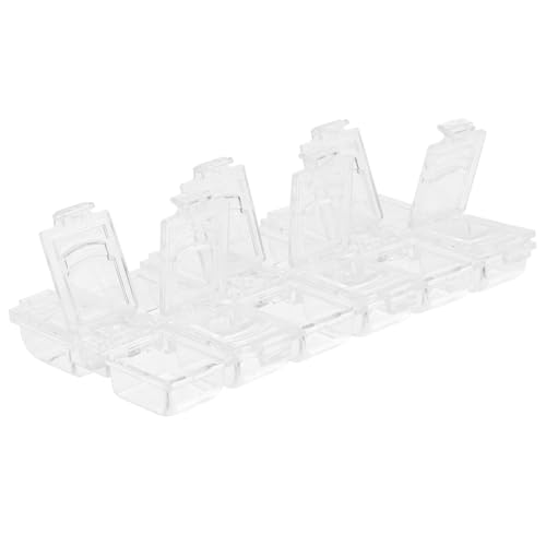 SHINEOFI Transparent Nageldesign Aufbewahrungsbox mit Fächern Kompakt und Leicht Praktischer Organizer für Nagelkunst Zubehör und Kleinteile für Unterwegs und Einfache Übersicht SHINEOFI Transparent Nageldesign Aufbewahrungsbox mit Fächern Kompakt und Leicht Praktischer Organizer für Nagelkunst Zubehör und Kleinteile für Unterwegs und Einfache Übersicht von SHINEOFI