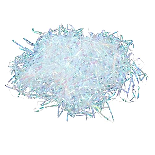 SHINEOFI Transparente Geschenkbox mit Buntem Seidenpapier Füllmaterial Füllmaterial für Geschenkkörbe Hochzeiten Geburtstage Weihnachten und Mehr Leicht Dekorativ und Vielseitig Einsetzbar von SHINEOFI