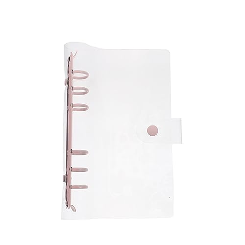 SHINEOFI Transparente PVC Ringordner Hülle Weiche Flexible Binderabdeckung Praktischer Loser Notizbuch Organizer Reisetauglich Elastisches Band Schützt Dokumente Vielseitig für Scrapbook SHINEOFI Transparente PVC Ringordner Hülle Weiche Flexible Binderabdeckung Praktischer Loser Notizbuch Organizer Reisetauglich Elastisches Band Schützt Dokumente Vielseitig für Scrapbook von SHINEOFI