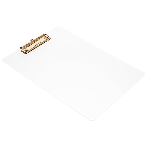 SHINEOFI Transparente Tafelklammer Klemmbrettklammern Dokument Magnetisches Klemmbrett Bürotafeln Schulbedarf Stütztafel Notizblock Klemmbrett Klassenzimmer Klemmbrett Mit von SHINEOFI