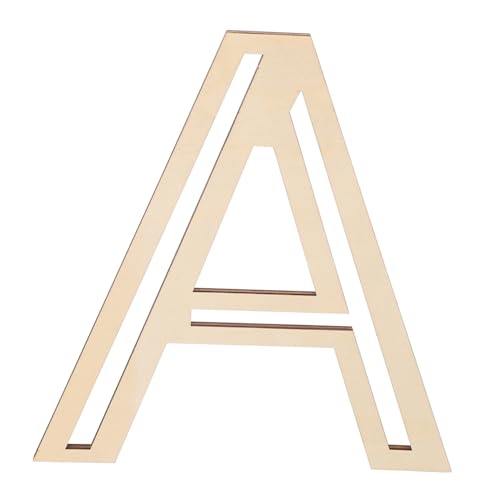 SHINEOFI Unfertiger Holz Alphabet Buchstabe Dekoratives Holz Buchstaben Ornament Für Heimwerker Basteln Wanddekoration Heimparty Dekoration Rustikales SHINEOFI Unfertiger Holz Alphabet Buchstabe Dekoratives Holz Buchstaben Ornament Für Heimwerker Basteln Wanddekoration Heimparty Dekoration Rustikales von SHINEOFI