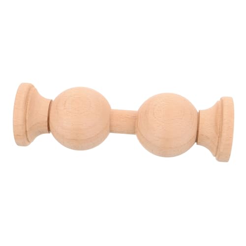 SHINEOFI Unfinished Handcarved Wooden Finials Post Tops Europäisches Design Dekorative Säulen für Treppen Bettpfosten DIY Holzsäulen für Luxuswohnkultur SHINEOFI Unfinished Handcarved Wooden Finials Post Tops Europäisches Design Dekorative Säulen für Treppen Bettpfosten DIY Holzsäulen für Luxuswohnkultur von SHINEOFI