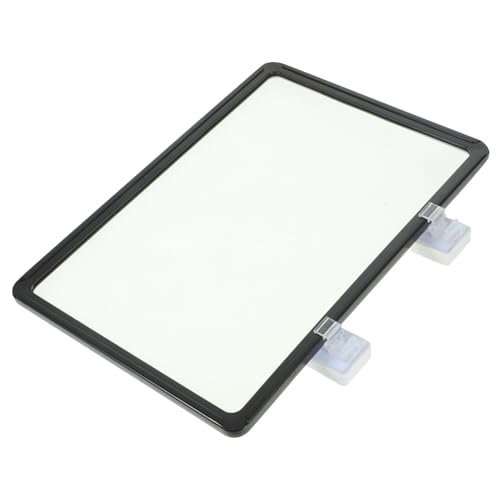 SHINEOFI Verschleißfester Schilderhalter Magnet Inhaber Shows Regal Einzelhandel Stichworte Etiketten Leitfaden Schild Zeichen Name Lagerung Multifunktions-preisschild Lagerschild Black Pvc von SHINEOFI