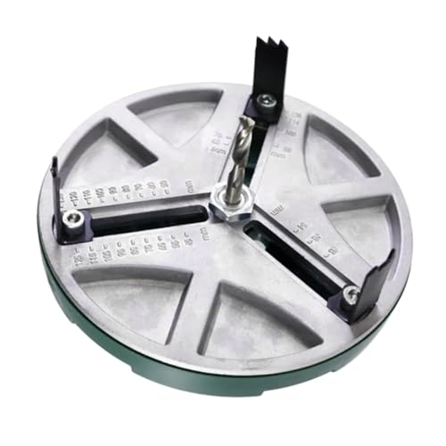 SHINEOFI Verstellbarer Mehrzweck Rundbohrer Für Hochharter Legierungsbohrer Für DIY Und Professionelle Anwendungen Anpassbare Lochgrößen von SHINEOFI