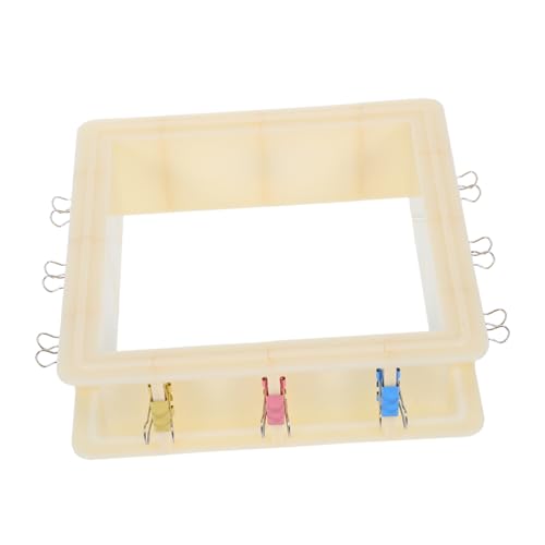 SHINEOFI Verstellbarer Silikon Mold Rahmen Kunststoff Formgehäuse Einstellbar für Diy Harz Seifen Kerzen Robustes Kunststoffgestell Vielseitig Einsetzbar für Bastelprojekte SHINEOFI Verstellbarer Silikon Mold Rahmen Kunststoff Formgehäuse Einstellbar für Diy Harz Seifen Kerzen Robustes Kunststoffgestell Vielseitig Einsetzbar für Bastelprojekte von SHINEOFI