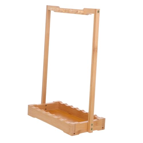 SHINEOFI Vintage Kalligrafie Pinselständer Bambus Praktischer Aufbewahrungshelfer für Schreibtisch Dekorative Lösung für Studenten und Büroangestellte Stabiler und Schützender Pinselhalter SHINEOFI Vintage Kalligrafie Pinselständer Bambus Praktischer Aufbewahrungshelfer für Schreibtisch Dekorative Lösung für Studenten und Büroangestellte Stabiler und Schützender Pinselhalter von SHINEOFI