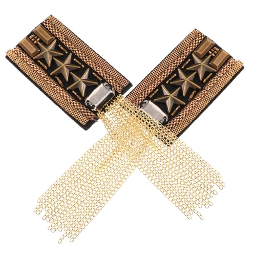 SHINEOFI Vintage Quasten Schulterklappen Damen Schmuck mit Strassbesatz Modische Epauletten für Kostüme Vielseitige Schulteraccessoires für Party Hochzeit und Festliche Anlässe Teiliges in SHINEOFI Vintage Quasten Schulterklappen Damen Schmuck mit Strassbesatz Modische Epauletten für Kostüme Vielseitige Schulteraccessoires für Party Hochzeit und Festliche Anlässe Teiliges in von SHINEOFI
