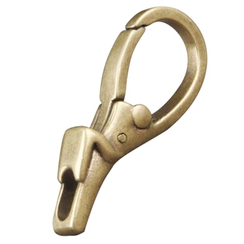 SHINEOFI Vintage Schlüsselschnalle Schlüsselbund Schlüsselkette Dekorativ Schlüsselanhänger Dekore Zubehör retro styles unikal Schlüsselanhänger aus Messing Messingverzierungen Golden von SHINEOFI