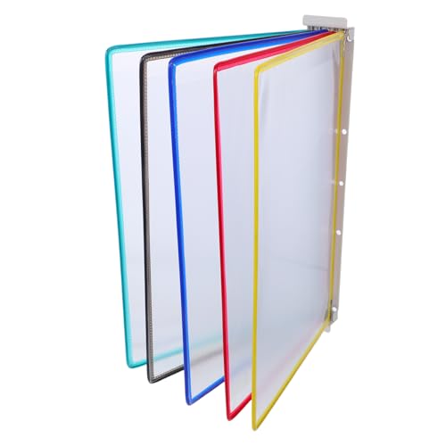 SHINEOFI Wandmontierter Dateiordner mit Wandhängender Magazine Rack Dokumentenhalter für Büro Klassenzimmer und Räume Platzsparendes Design zur Optimierung Ihrer Arbeitsumgebung von SHINEOFI