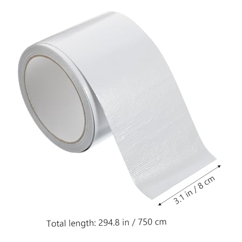 SHINEOFI Wasserdichtes Fiberglas Reparaturband Hitzebeständiges Selbstklebendes Klebeband für Zelt Markisen und Lkw Planenreparatur Stark Haftend Rückstandsfrei Entfernbar von SHINEOFI