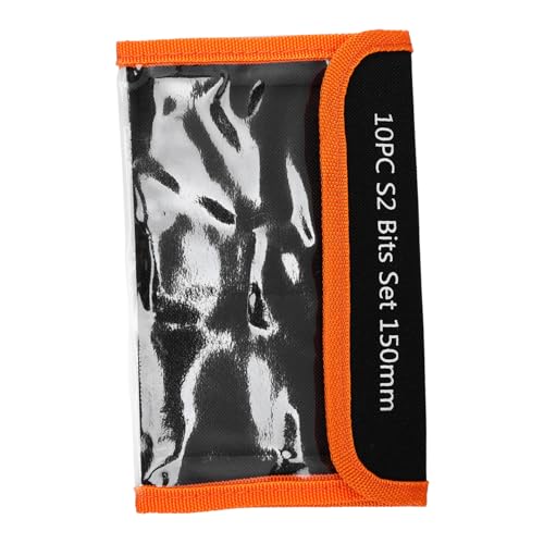 SHINEOFI Werkzeugtasche Canvas für Schraubendreher Bits Robuste Aufbewahrungstasche für Teiliges für Heimwerker für Papiere und Bastelprojekte von SHINEOFI