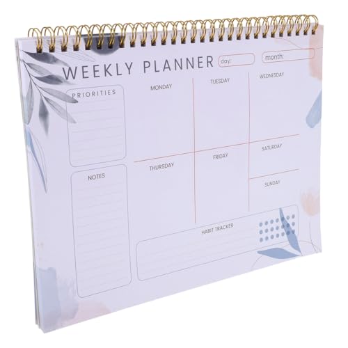 SHINEOFI Wochenplanungsblock 102&Quot;X74&Quot;X07&Quot; Arbeitsplan Liste Notizblock Undatiertes Planerbuch Mit Ordner Arbeitsplaner Mit Gewohnheitstracker SHINEOFI Wochenplanungsblock 102&Quot;X74&Quot;X07&Quot; Arbeitsplan Liste Notizblock Undatiertes Planerbuch Mit Ordner Arbeitsplaner Mit Gewohnheitstracker von SHINEOFI