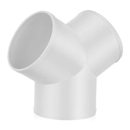 SHINEOFI Y förmiger PVC Rohrverbinder für Lüftungsschläuche Geräuscharm Einfache Installation ohne Werkzeug Effizienter Luftstromverteiler Splitter für Luft Wasserrohre SHINEOFI Y förmiger PVC Rohrverbinder für Lüftungsschläuche Geräuscharm Einfache Installation ohne Werkzeug Effizienter Luftstromverteiler Splitter für Luft Wasserrohre von SHINEOFI