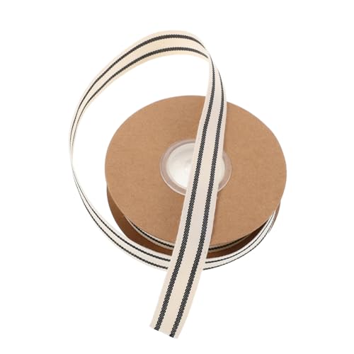 SHINEOFI Yards Doppeltes Gewebeband für Geschenkverpackungen und Diy Projekte für Hochzeiten Geburtstage und Valentinstag Robustes Dekoband Naturmaterialien von SHINEOFI