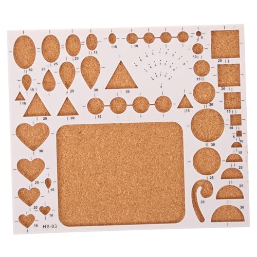 SHINEOFI bastelvorlagen bastelbedarf quilling zubehör Korkmaterial Vorlage Rollpapier Vorlage Kits zur Papierherstellung farbiges Papier Werkzeuge für Papiervorlagen Quilling-Stift Plastik von SHINEOFI