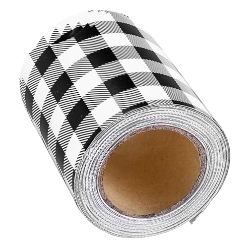 SHINEOFI dekorative Aufkleber karierte Dekoration für Boards Bordüre aus Kork Bulletin Board Decoration Borders Bordüren aus Kork Tafelbrettgrenze Aufkleber aus beschichtetem Papier SHINEOFI dekorative Aufkleber karierte Dekoration für Boards Bordüre aus Kork Bulletin Board Decoration Borders Bordüren aus Kork Tafelbrettgrenze Aufkleber aus beschichtetem Papier von SHINEOFI