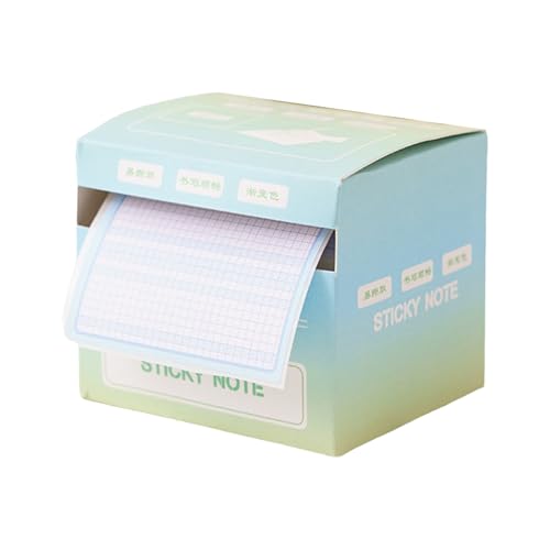Bunte Haftnotizen, Organisation, 256 Blatt/Box, Klebeband, vollständig selbstklebend, ausziehbare Spenderboxen, To-Do-Listen, Blau Bunte Haftnotizen, Organisation, 256 Blatt/Box, Klebeband, vollständig selbstklebend, ausziehbare Spenderboxen, To-Do-Listen, Blau von SHINROAD