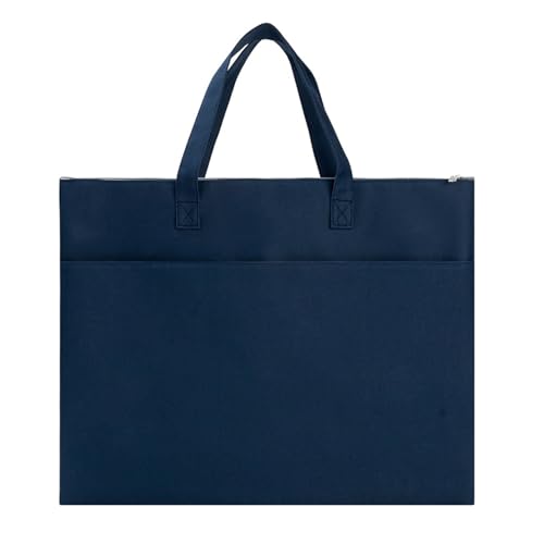 Einfarbiger Dokumenten-Organizer, Portfolio-Tasche mit Trenntaschen, Kunsttasche, A3, A4, großes Fassungsvermögen, mit Reißverschluss, unterteilter Aktenhalter, wasserdicht, A3, Königsblau Einfarbiger Dokumenten-Organizer, Portfolio-Tasche mit Trenntaschen, Kunsttasche, A3, A4, großes Fassungsvermögen, mit Reißverschluss, unterteilter Aktenhalter, wasserdicht, A3, Königsblau von SHINROAD