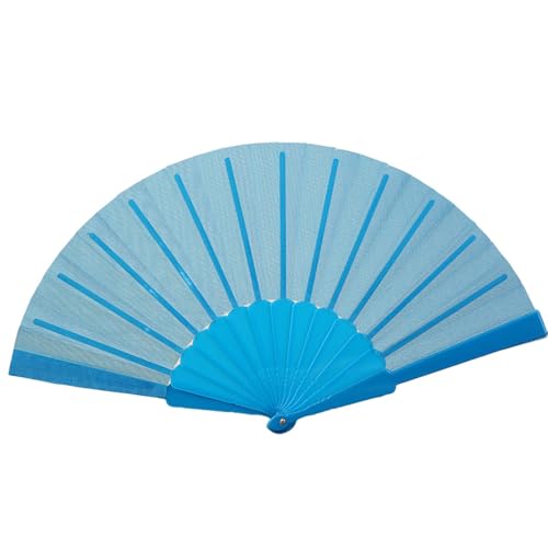 SHINROAD Faltfächer Foto Requisite fabelhafte Hochzeitsdekoration Fan Dekor Himmelblau von SHINROAD