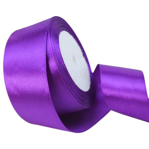 SHINROAD Luxuriöses Geschenkband Geschenkverpackungsband Elegantes Satin Hochzeitsband 22 m x 4 cm Roll für Geschenkpackungsdekorblocke Violett SHINROAD Luxuriöses Geschenkband Geschenkverpackungsband Elegantes Satin Hochzeitsband 22 m x 4 cm Roll für Geschenkpackungsdekorblocke Violett von SHINROAD