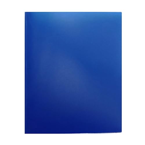 Tränenresistente Dokumentenhalter PP-Kunststoffordnerdatei mit Taschen-Schnelligkeit A4-Größe wasserdichte Dokumente Blau von SHINROAD