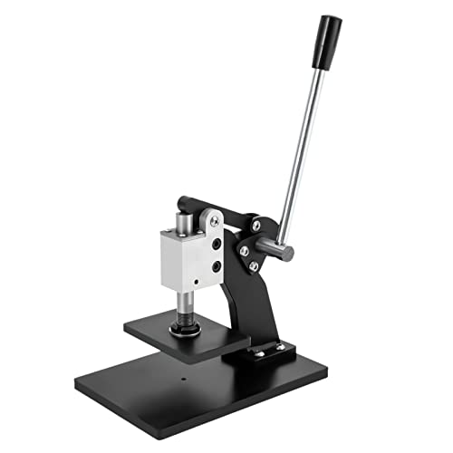 Manuelle Lederschneidemaschine Leder Stanz-Schneide Maschine Prägemaschine Stanzmaschine Für Leder Stoff Silikon Gummi BüCher Papier Schwarz von SHIOUCY