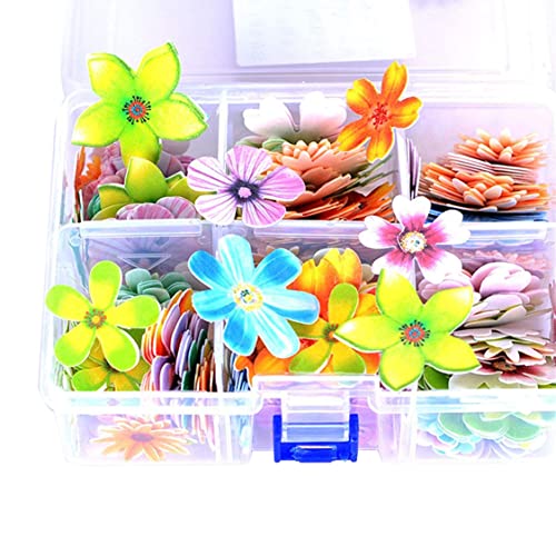 Klebstoff essbares Reispapier, 100 Stück Blumenform Kuchen Backdekoration, essbare Blume für Kuchen Topper Dekor Party Cupcake -Lebensmitteldekorationen, Papier, Dekorationen Blumen Klebstoff essbares Reispapier, 100 Stück Blumenform Kuchen Backdekoration, essbare Blume für Kuchen Topper Dekor Party Cupcake -Lebensmitteldekorationen, Papier, Dekorationen Blumen von SHITOOMFE