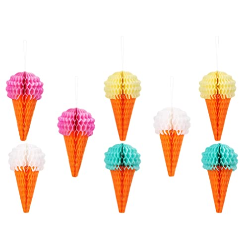 SHITOOMFE Eiscreme Party Dekor, 9 Stücke hängende EIS Wahnbodenkugel Tissue Papier Eiscreme Banner für Hochzeits Geburtstagdekoration Urlaub Dekorationen SHITOOMFE Eiscreme Party Dekor, 9 Stücke hängende EIS Wahnbodenkugel Tissue Papier Eiscreme Banner für Hochzeits Geburtstagdekoration Urlaub Dekorationen von SHITOOMFE