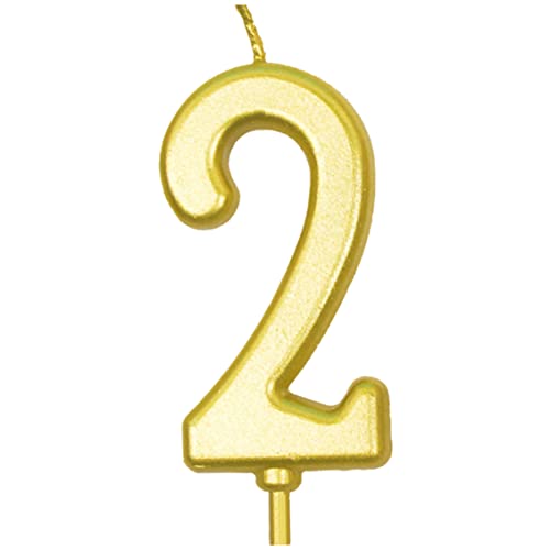 SHITOOMFE Geburtstagskerkerkuchennummer Kerzen Ziffer Kuchen-Top-Dekoration für Geburtstagsfeier Nummer 0-9 Kuchendekorationskarte von SHITOOMFE