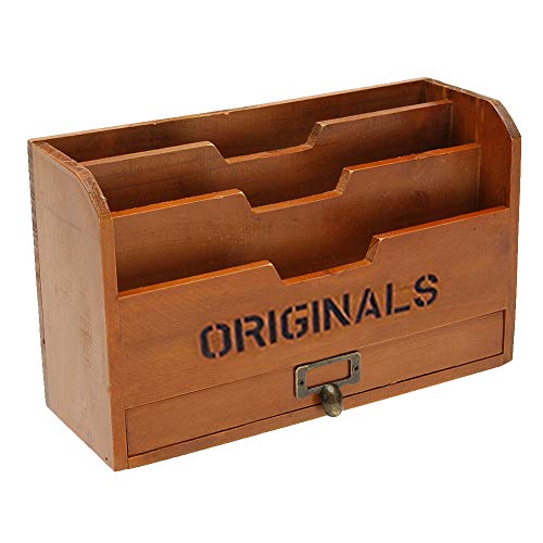 SHOH Holz Briefablage Schreibtisch, A4 Dokumentenhalter Dokumentenablage Papierablage Zeitschriftenständer, Praktische Briefablage Für Den Schreibtisch - Büro Organizer, Zeitschriftenständer SHOH Holz Briefablage Schreibtisch, A4 Dokumentenhalter Dokumentenablage Papierablage Zeitschriftenständer, Praktische Briefablage Für Den Schreibtisch - Büro Organizer, Zeitschriftenständer von SHOH