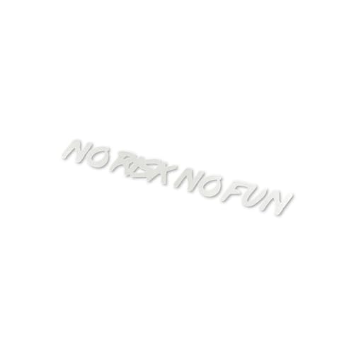 Premium Automotive Lettering Decals for Car Exterior Quick Installation Removable Sticker Wetterfest Auto Decal PET von SHOOYIO
