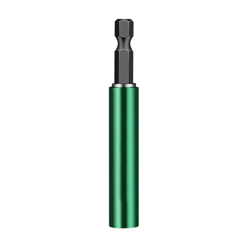 SHOOYIO Magnetischer Bithalter, 80/120 mm, Schlagschrauber, 6,35 mm Sechskant, Stahl, magnetische Schraubendreher-Verlängerung, gerade Stangenadapter SHOOYIO Magnetischer Bithalter, 80/120 mm, Schlagschrauber, 6,35 mm Sechskant, Stahl, magnetische Schraubendreher-Verlängerung, gerade Stangenadapter von SHOOYIO
