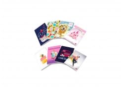 SHOPPARE - Packung mit 10 Maxi-Heften Pigna – sortiert für Mädchen, 42 Blatt, A., 1. Klasse SHOPPARE - Packung mit 10 Maxi-Heften Pigna – sortiert für Mädchen, 42 Blatt, A., 1. Klasse von SHOPPARE