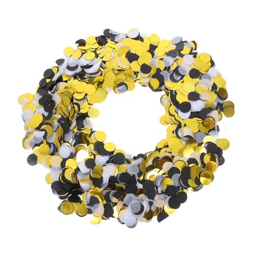 SHOWERORO Bedruckbare Konfetti-Beutel zum Befüllen von Ballons Event-Konfetti Dekorationszubehör mehrfarbiges Papierkonfetti von SHOWERORO