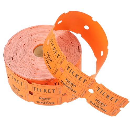 SHOWERORO 1 Rolle Rote Gewinnlose Rolle mit Veranstaltungstickets für Gewinnspiele und Feiern Praktische Nutzung Einfach zu Handhaben für Große Events SHOWERORO 1 Rolle Rote Gewinnlose Rolle mit Veranstaltungstickets für Gewinnspiele und Feiern Praktische Nutzung Einfach zu Handhaben für Große Events von SHOWERORO