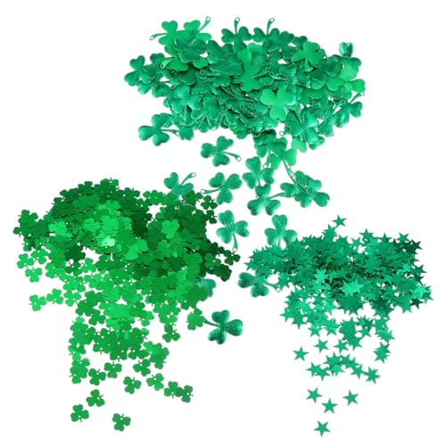 SHOWERORO Patricks Day Dekorationen 3 Blatt Papierausschnitte Partygeschenk Für Jungen Und Mädchen von SHOWERORO