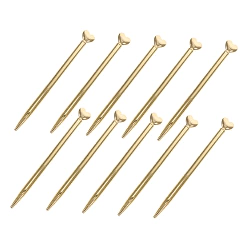 SHOWERORO 10 Stück Herzförmige Kugelschreiber Metallkugelschreiber Blaue Elegante Schreibstifte für Business Büro und Valentinstag Party Gastgeschenke Kreative Geschenkidee für Hochzeiten von SHOWERORO