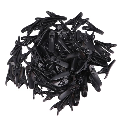 SHOWERORO 100 Stück Teiliges Headset Kabelclip aus Robustem Kunststoff Alligator Klemme zur Kabelbefestigung an Kleidung Geeignet für Handy und Kopfhörer Schwarz Modischer Kabelhalter SHOWERORO 100 Stück Teiliges Headset Kabelclip aus Robustem Kunststoff Alligator Klemme zur Kabelbefestigung an Kleidung Geeignet für Handy und Kopfhörer Schwarz Modischer Kabelhalter von SHOWERORO