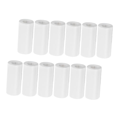 SHOWERORO 12 Rollen -druckpapier Papier Für Tragbare Thermodrucker Druckerpapier Für Minidrucker Mini-druckeraufkleber Bedruckbares Aufkleberpapier Mini-papier Weiß Thermopapier SHOWERORO 12 Rollen -druckpapier Papier Für Tragbare Thermodrucker Druckerpapier Für Minidrucker Mini-druckeraufkleber Bedruckbares Aufkleberpapier Mini-papier Weiß Thermopapier von SHOWERORO