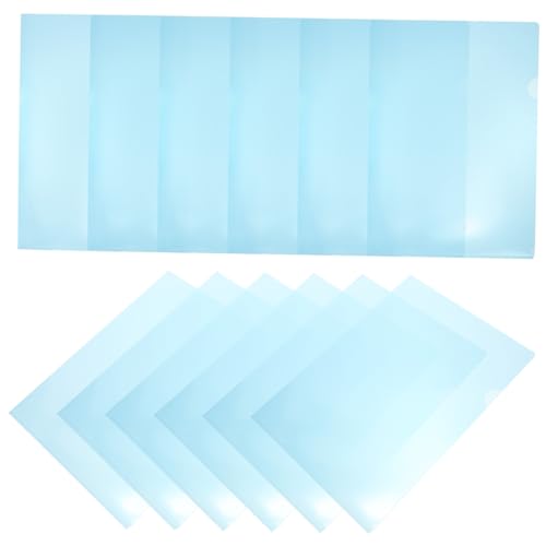 SHOWERORO 12St Mappe ordner aufbewahrungssack Schreibwaren clear case Testpapierhalter Klarsichthülle für Dokumente Aktenschutzhülle Transparenter Papieraufbewahrungshalter Plastik Blue SHOWERORO 12St Mappe ordner aufbewahrungssack Schreibwaren clear case Testpapierhalter Klarsichthülle für Dokumente Aktenschutzhülle Transparenter Papieraufbewahrungshalter Plastik Blue von SHOWERORO