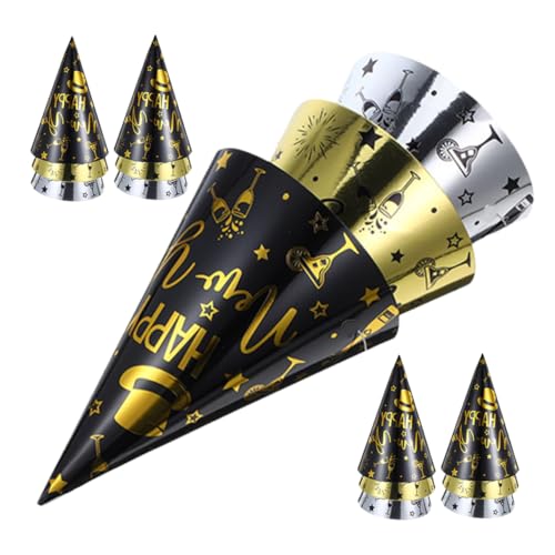 SHOWERORO Weihnachtspartyhüte für Erwachsene Jungen und Mädchen 15 Stück Frohes Neues Jahr Herren-Hut-Dekorationen für Silvester SHOWERORO Weihnachtspartyhüte für Erwachsene Jungen und Mädchen 15 Stück Frohes Neues Jahr Herren-Hut-Dekorationen für Silvester von SHOWERORO