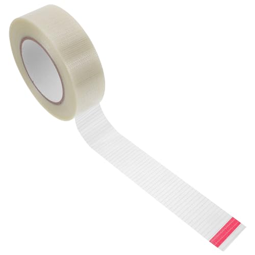 SHOWERORO 1Rolle Hochleistungs Zelt Reparaturband Hitzebeständig und Langlebig für Fixierung und Verpackung Haushalt und Industrie Transparent und Vielseitig von SHOWERORO