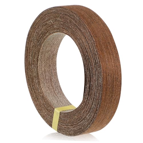 SHOWERORO 1Rolle Kantenanleimmaschine aus Massivem Holz Selbstklebendes Furnierband für Möbelrestaurierung Breit für Schrankreparaturen und Einfache von SHOWERORO