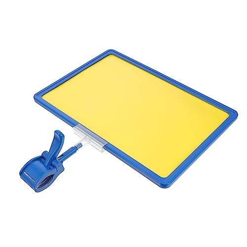 SHOWERORO 1Satz Preisetikettenhalter Mit Clip Preisschild Display Für Supermärkte Einzelhandel Und Bekleidungsgeschäfte Tragbar Leicht Und Einfach Zu Bedienen von SHOWERORO