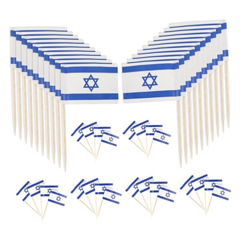 SHOWERORO 200Stücke Israel Flagge Zahnstocher für Kuchen Dekoration Cupcake Topper für Jede Party Vielseitige Kuchendekoration mit Leuchtenden Farben und Eleganten Mustern SHOWERORO 200Stücke Israel Flagge Zahnstocher für Kuchen Dekoration Cupcake Topper für Jede Party Vielseitige Kuchendekoration mit Leuchtenden Farben und Eleganten Mustern von SHOWERORO