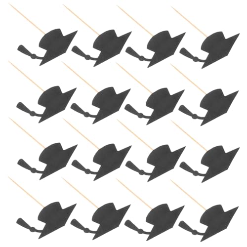 SHOWERORO 24 Stück Teiliges Graduation Cap Cupcake Topper Langlebige Schwarze Tortendeko Einfach zu Verwenden für Abschlussfeiern Schulabschlüsse und Graduation Season Party Supplies SHOWERORO 24 Stück Teiliges Graduation Cap Cupcake Topper Langlebige Schwarze Tortendeko Einfach zu Verwenden für Abschlussfeiern Schulabschlüsse und Graduation Season Party Supplies von SHOWERORO