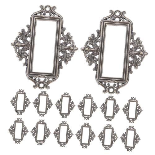 SHOWERORO 24 Stück Teiliges Metall-etikettenrahmen- Stabile Antike Namensschildhalter für Büro- Akten Schubladenschränke Vintage Labelhalter für Holzboxen Schubladen und Möbel SHOWERORO 24 Stück Teiliges Metall-etikettenrahmen- Stabile Antike Namensschildhalter für Büro- Akten Schubladenschränke Vintage Labelhalter für Holzboxen Schubladen und Möbel von SHOWERORO