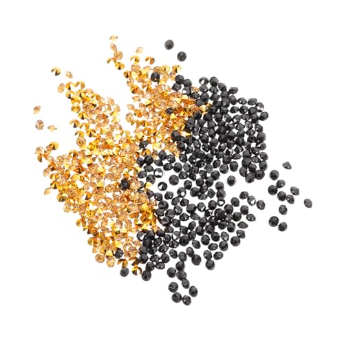 SHOWERORO 2Er-Pack Diamanten Streudeko Gold Schwarz Spitz Rückseite Funkelnde Strasssteine für Tischdekorationen Vasenfüllung Hochzeiten Weihnachtsfeiern Vielseitige Partyakzente SHOWERORO 2Er-Pack Diamanten Streudeko Gold Schwarz Spitz Rückseite Funkelnde Strasssteine für Tischdekorationen Vasenfüllung Hochzeiten Weihnachtsfeiern Vielseitige Partyakzente von SHOWERORO