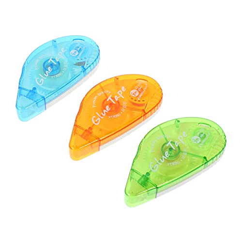 SHOWERORO 3 Stück Doppelseitiges Klebeband Vielseitige Kleberollen für Büro und Schule für Kreative Projekte und Bastelarbeiten SHOWERORO 3 Stück Doppelseitiges Klebeband Vielseitige Kleberollen für Büro und Schule für Kreative Projekte und Bastelarbeiten von SHOWERORO